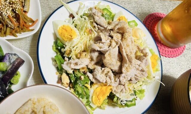 豚しゃぶサラダ