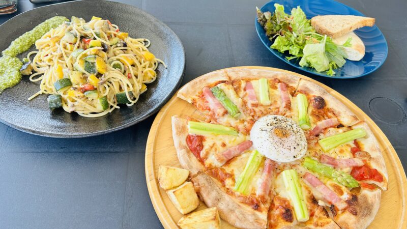 夫と遺書にシェアして食べたイタリアンランチ