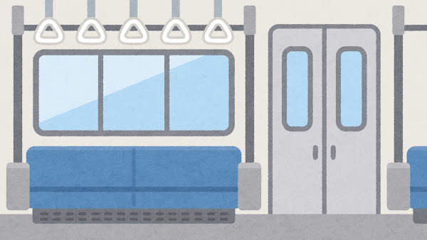 電車の中の風景