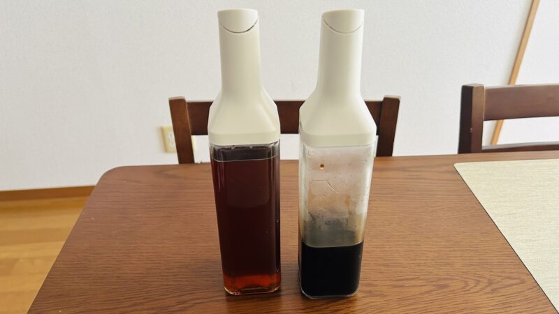 週末に手作りした自家製無添加の白だしとめんつゆ