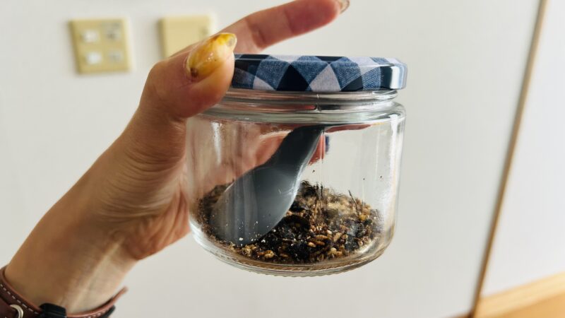 出し殻で作った自家製無添加ふりかけ