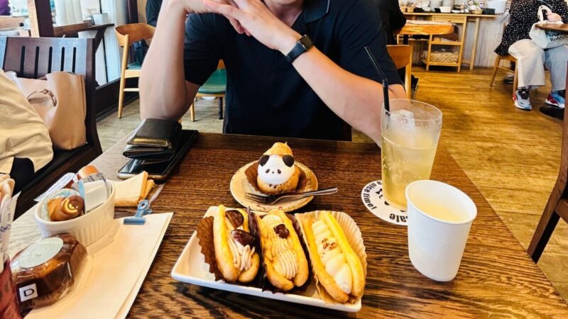 夫とシェアした生かげろうスイーツ