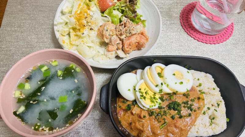 間食を控えて食欲が増した日の晩御飯