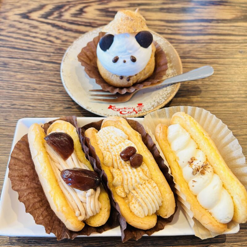 福菱本店かげろうカフェでいただいた生かげろうのスイーツ