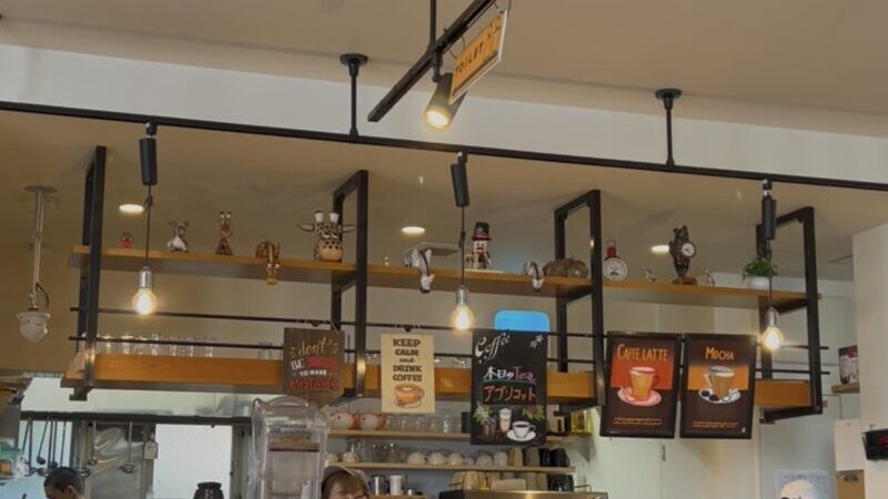 かげろうカフェ店内のキッチンの様子