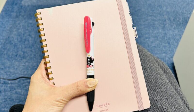 愛用しているマインドノートとボールペン