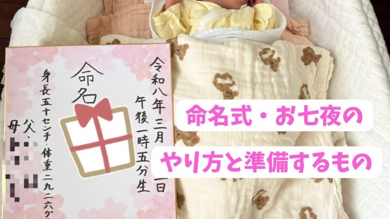 命名式の命名所の色紙