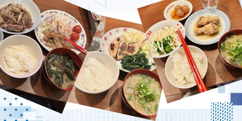 母が用意してくれた里帰り期間中のご飯