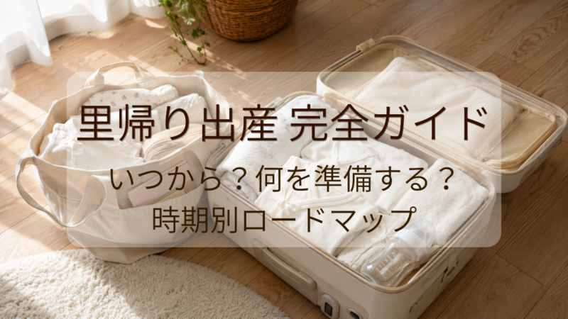 里帰り出産完全ガイド