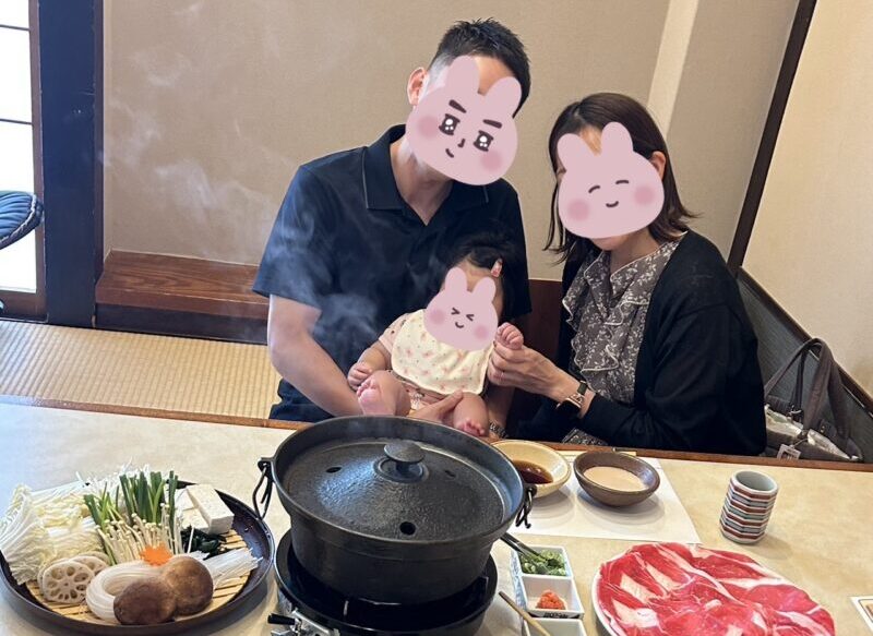 木曽路で撮っていただいた記念写真